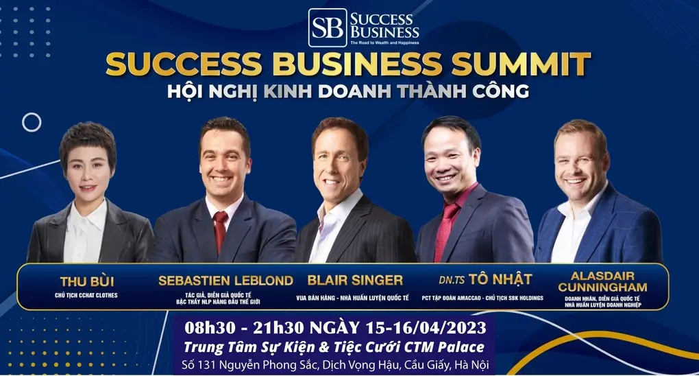 “Sales King” Comes to Vietnam to Inspire Entrepreneurs to Overcome Challenges